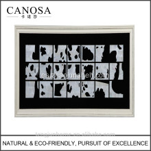 CANOSA concha vaca artesanía pared marco